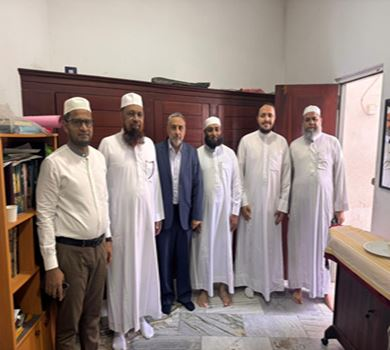  Meeting and Discussion with Mufti Razavi, Chairman of the Jamiat Ulema of Sri Lanka